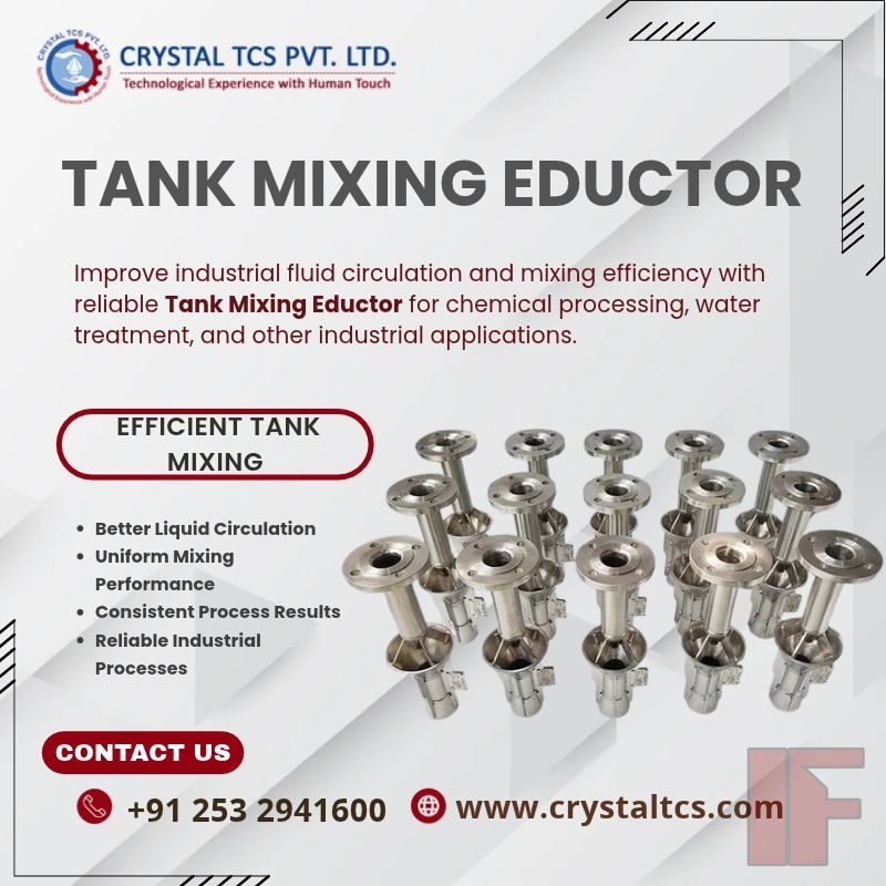 Tank Mixing Eductor for Industrial Mixing Solutions