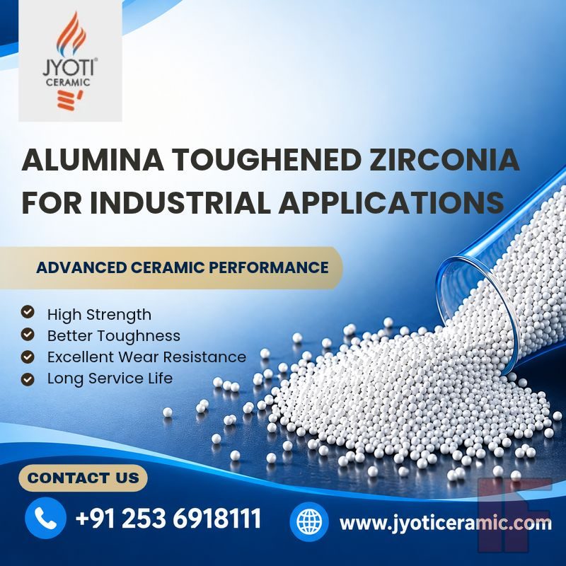Alumina Toughened Zirconia for Industrial Applications 