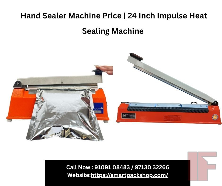 Hand Sealer Machine Price | 24 Inch Impulse Heat Sealing Machine 