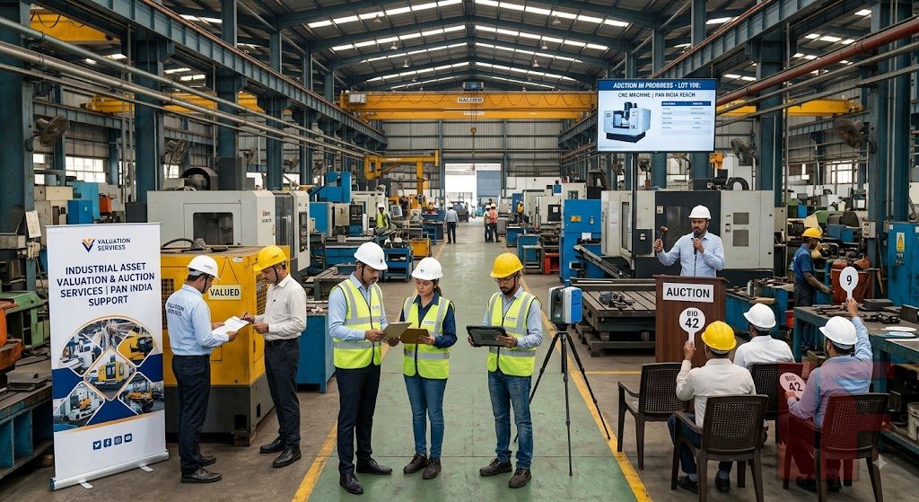 Industrial Asset Valuation & Auction Services | Pan India Support