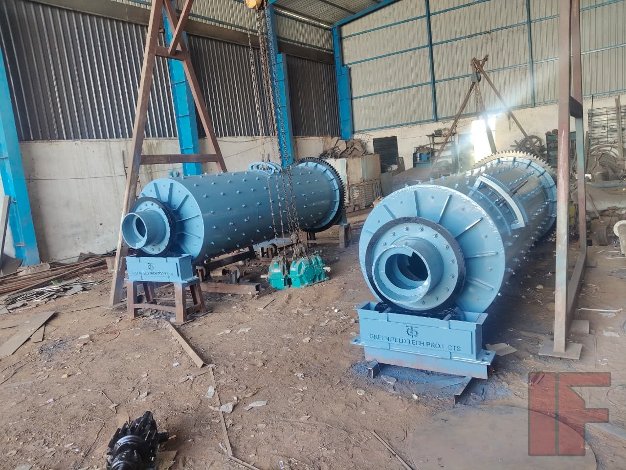 Ball Mill, Dryers, Crushing Machines 