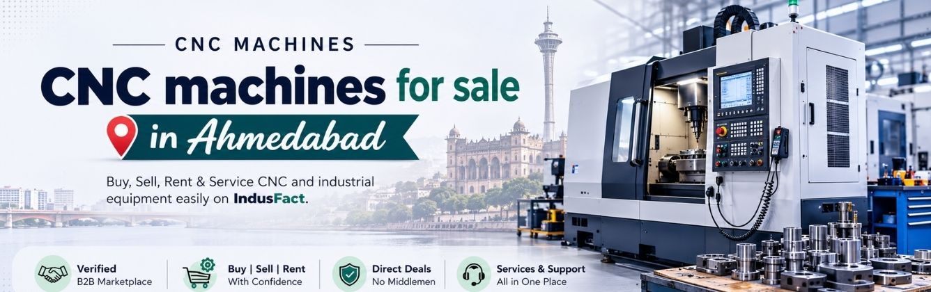 used CNC machines for sale in Ahmedabad