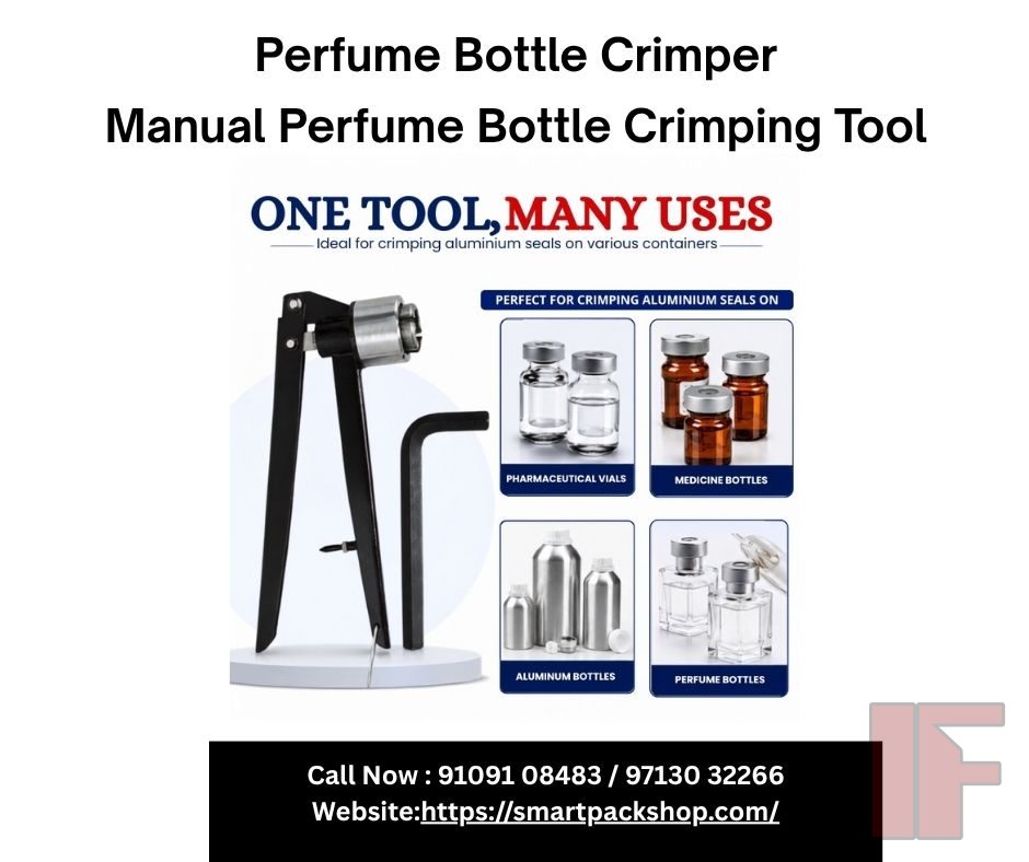 Perfume Bottle Crimper | Manual Perfume Bottle Crimping Tool