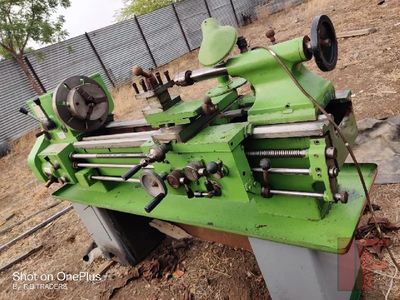 Mechanical Mild Steel Used Lathe Machine, Color : Light Green
