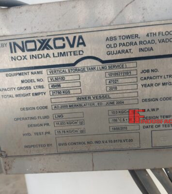 LNG Storage Tank - IndusFact